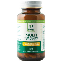 Flora Force Multi Daily Vitamins with Moringa & Prebiotic Fibre