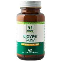 Flora Force BioVive™ B-Complex with Prebiotic Fibre 60 capsules