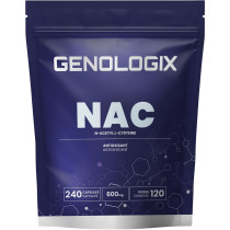  Genologix  NAC (N-Acetyl L-Cysteine) (Antioxidant) - 120 Day Supply