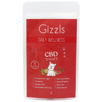 Gizzls Ostrich CBD Treats - Large Dog