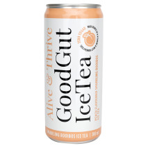Good Gut Ice Tea Peach Sugar Free Can