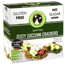 Gracious Bakers Zesty Zucchini Crackers