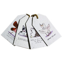 Growing Paper Affirmation Tags 