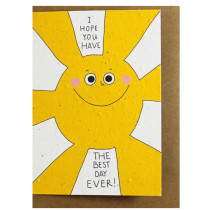 Growing Paper Best Day Ever Greeting Card