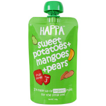 Happa Sweet Potato + Mango + Pear Puree