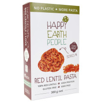 Happy Earth People 100% Red Lentil Fusilli Pasta