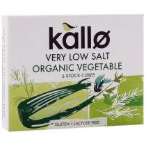Kallo Very Low Salt Vegetable Stock Cubes