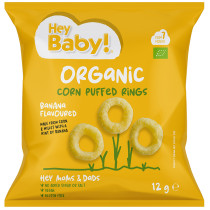 Hey Baby Banana Maize Puffs