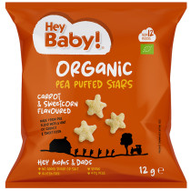 Hey Baby! Carrot & Sweetcorn Pea Puffs