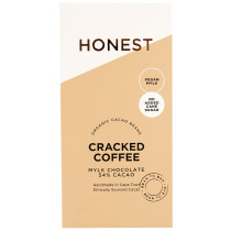 Honest Chocolate 54% Dark Mylk With Cracked Coffee Beans
