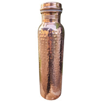 Just Copper Mirror Finish Dimple Bottle