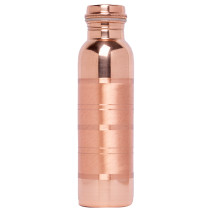Just Copper Smooth Copper Water Bottle 