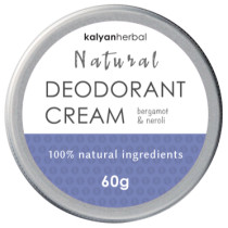 Kalyan Herbal Natural Deodorant Cream - Bergamot & Neroli