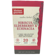 Khoisan Gourmet Herbal Rooibos - Hibiscus, Elderberry & Echinacea