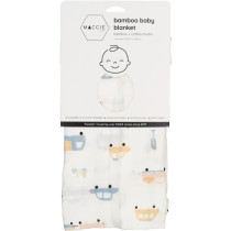 Maccie Bamboo Baby Blanket  - Beep Beep