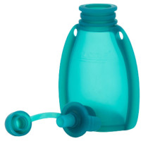 Maccie Refillable Food Pouch - Aqua Blue