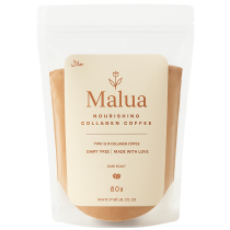 Malua Collagen Coffee - Type I & III Collagen Dark Roast