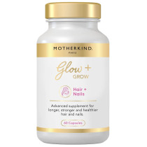 Motherkind Glow & Grow Hair + Nails Capsules