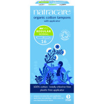 Natracare Organic Cotton Regular Applicator Tampons