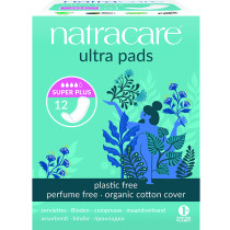Natracare Organic Cotton Ultra Pads Super Plus