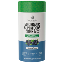 Nature's Nutrition 50 Organic Superfoods Mix - Blueberry