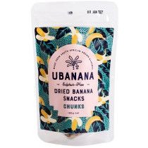 uBanana Dried Banana Chunks