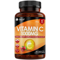 New Leaf High Strength Vitamin C + Rosehip 6 Month Supply