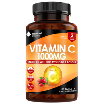 New Leaf High Strength Vitamin C + Rosehip 120's