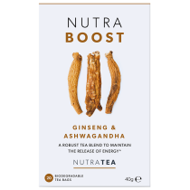 NutraBoost Fatigue & Mental Tea - Ginseng & Ashwagandha