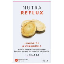 NutraReflux Stomach & Digestion Tea - Liquorice & Chamomile