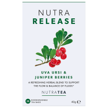NutraRelease Diuretic Tea - Uva Ursi & Juniper Berries