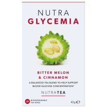 NutratGlycemia Blood Sugar support Tea - Bitter Melon & Cinnamon