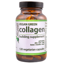 Organic Health Solutions Vegan Green Collagen Building Supplement - 120 Vegecaps