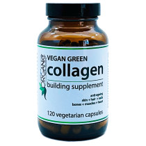 Organic Health Solutions Vegan Green Collagen Building Supplement - 120 Vegecaps