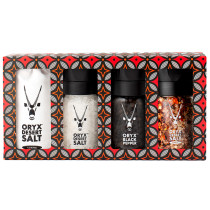 Oryx Gift Pack - Salt, Pepper, Chilli Grinders & Coarse Refill