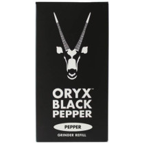 Oryx Black Peppercorns Grinder Refill