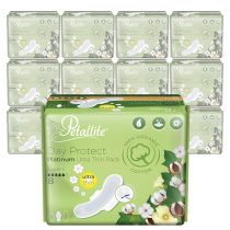 Petallite Organic Sanitary Pads - Day x 12