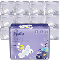 Petallite Platinum Night Pads x 12