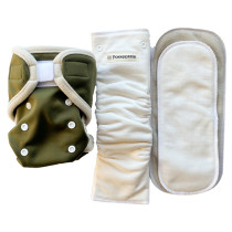 Pokkelokkie Snappit Pro Diaper Sage