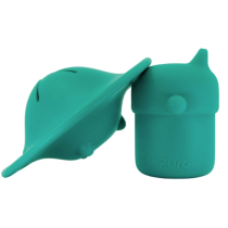 Pura My-My Sippy Cup Snack Cup Combo - Mint