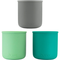 Pura My-My 3 Trainer Cups - Mint/Slate/Moss