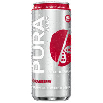 Pura Sparkling Soda - Cranberry