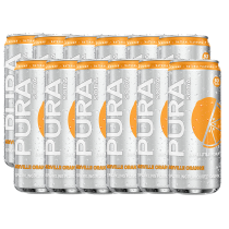 Pura Sparkling Soda - Seville Orange x 12