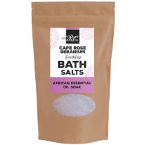 Pure Afro Rose Geranium Bath Salt