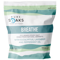 Pure Soaks Bath Therapy Salts - Breathe 2kg
