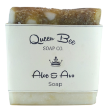 Queen Bee Soap Co. Aloe & Avo Soap
