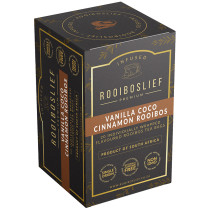 Rooiboslief Premium Infused Rooibos – Vanilla Coco Cinnamon