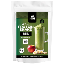 Royal Nutrition Vegan 74% Protein Super Green, Chia & Flax Smoothie