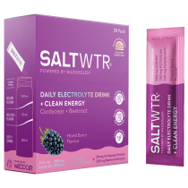 SaltWTR Mixed Berry - Sugar-free Electrolytes, Clean Energy Hydration - 20 Pack