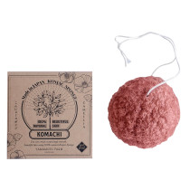 Setamono Japan Made 100% Organic Konjac Sponge - Camelia